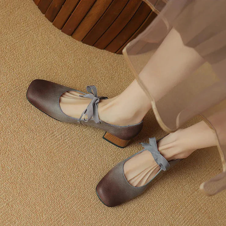 Priscilla Women's Genuine Leather Pumps