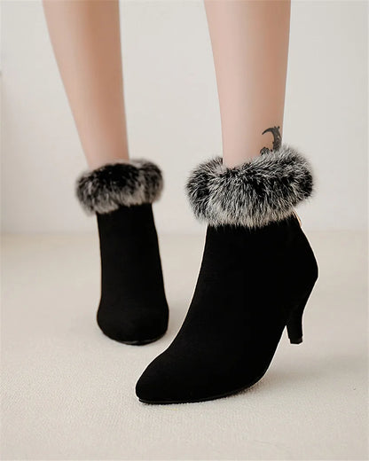 Women's Fur Ankle Boots