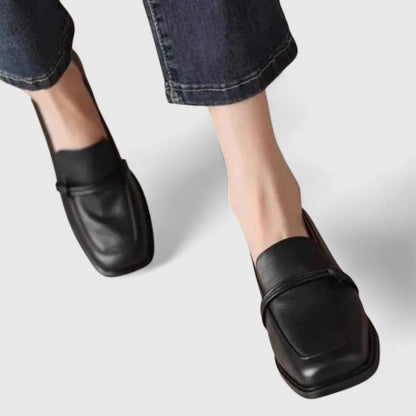 Women's Square-Toe Slip-On Loafers - Vonnera