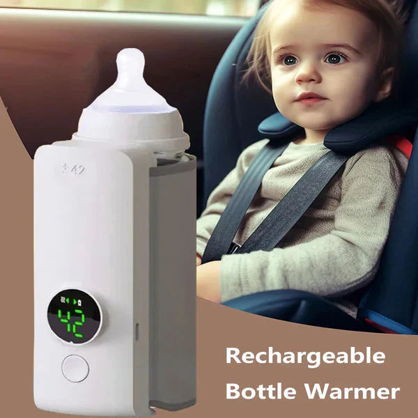 Portable Baby Bottle Warmer Rechargeable