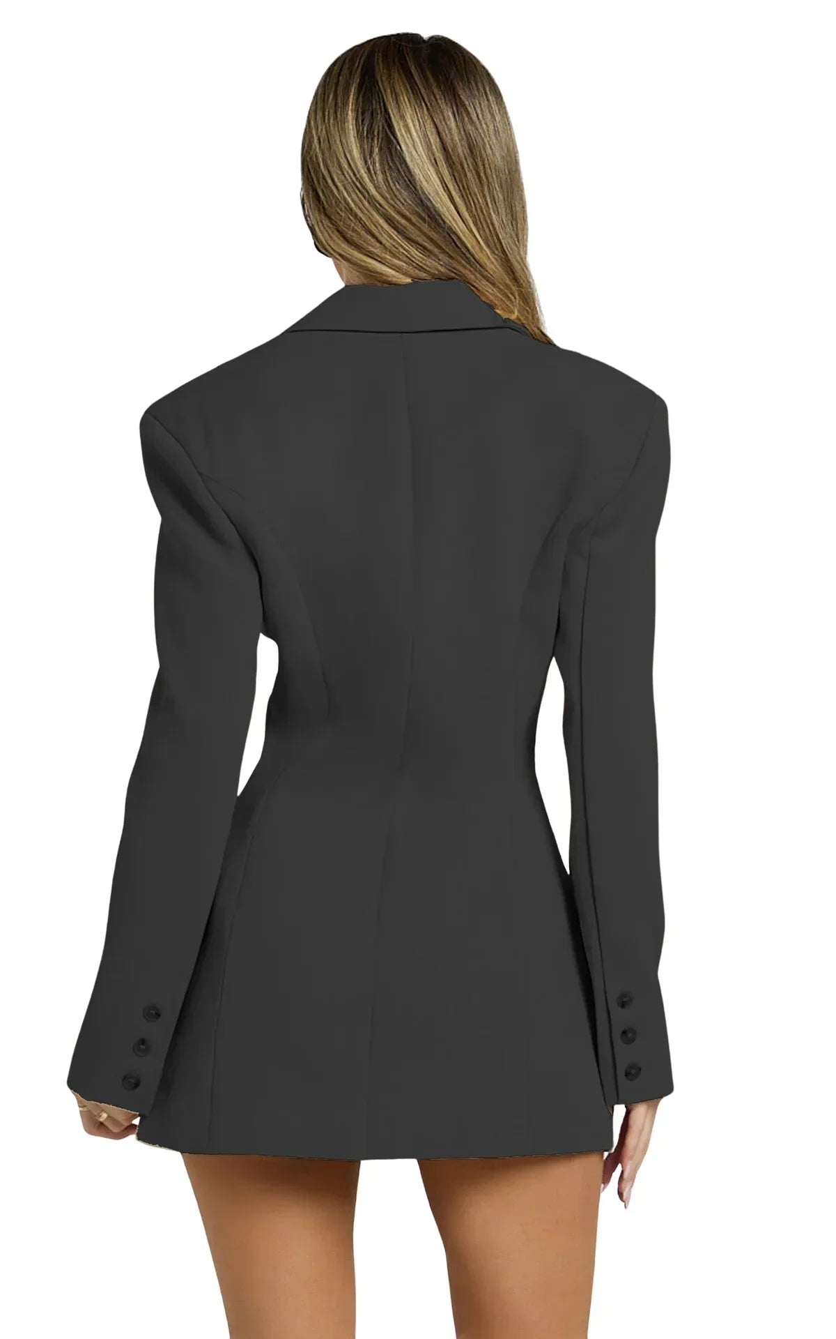 Women's Waist Cinching Blazer Dress