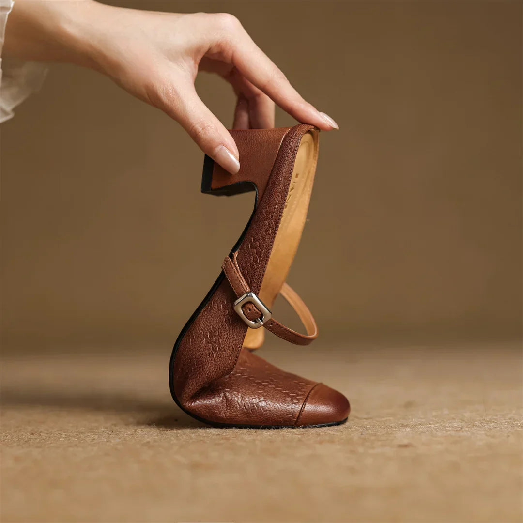 Women's Genuine Leather Mules