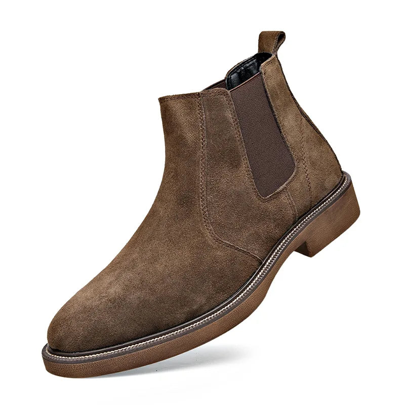 Bennett Men's Suede Chelsea Boots Brown