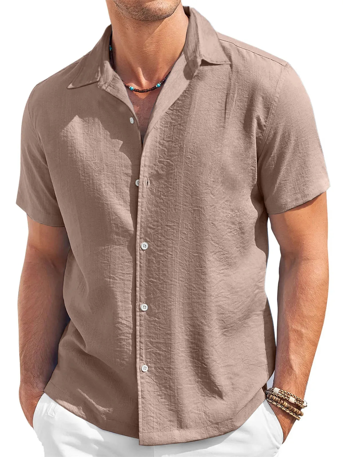 Men's Half Sleeve Casual Shirt