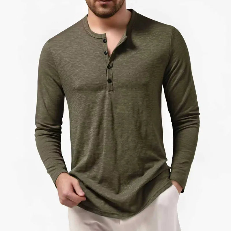 Mens Long Sleeve Dress Shirt - Vonnera