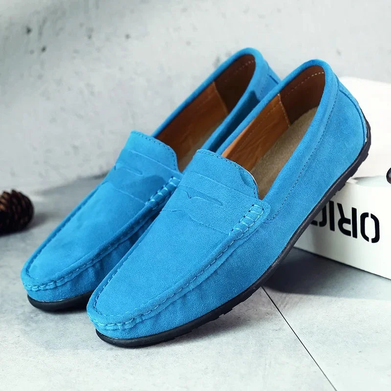 Men's Soft Leather Loafers Comfortable
