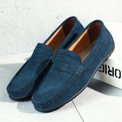 Men's Soft Leather Loafers Comfortable