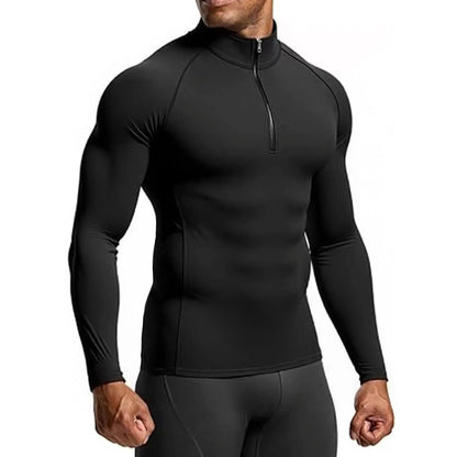 Nova Men's Compression Half-Zip Shirt