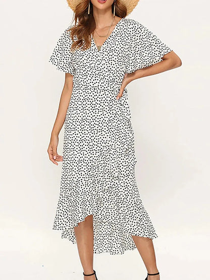 Women's Ruffle Hem Summer Dress