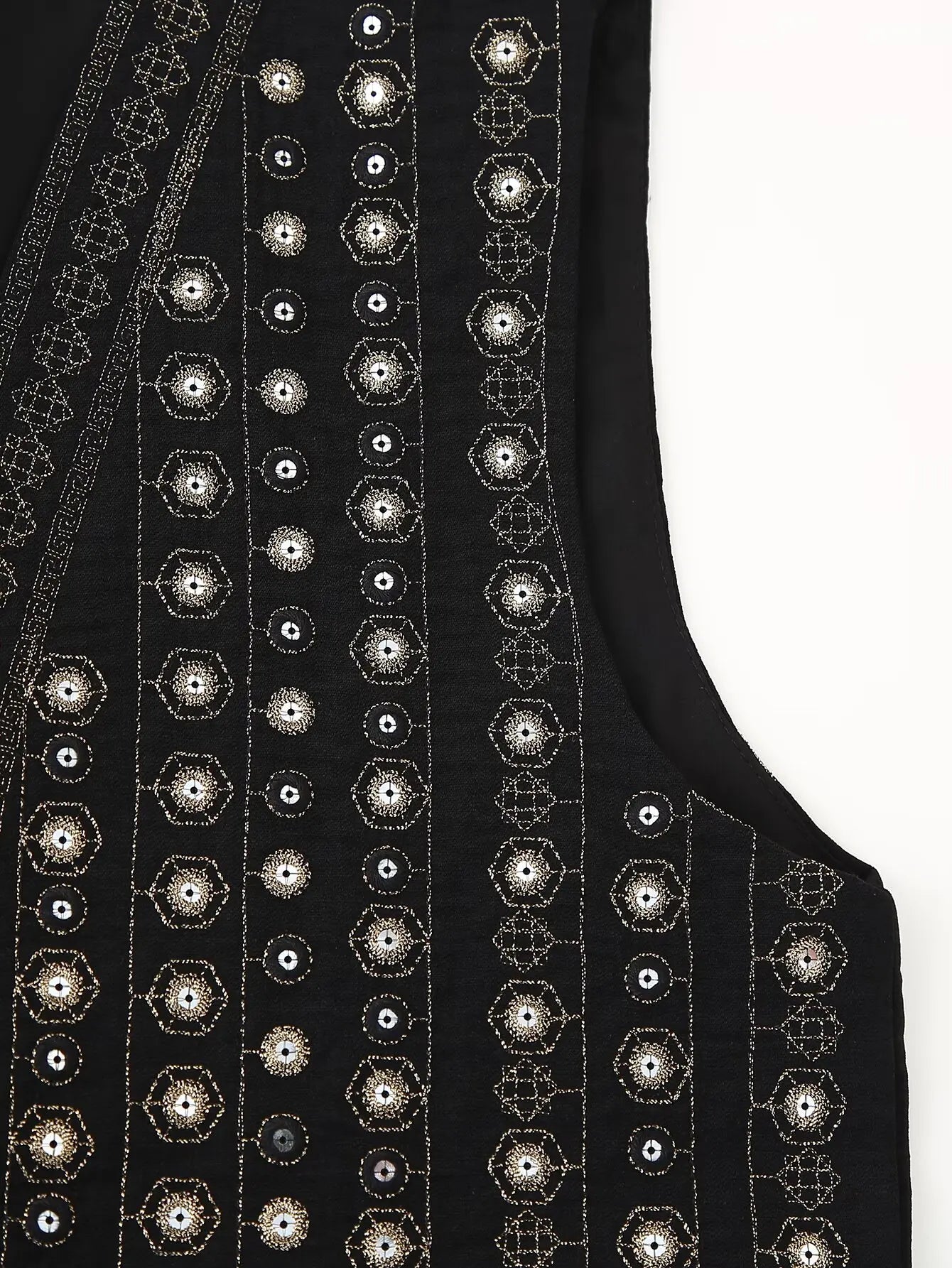 Women's Embellished Boho Vest