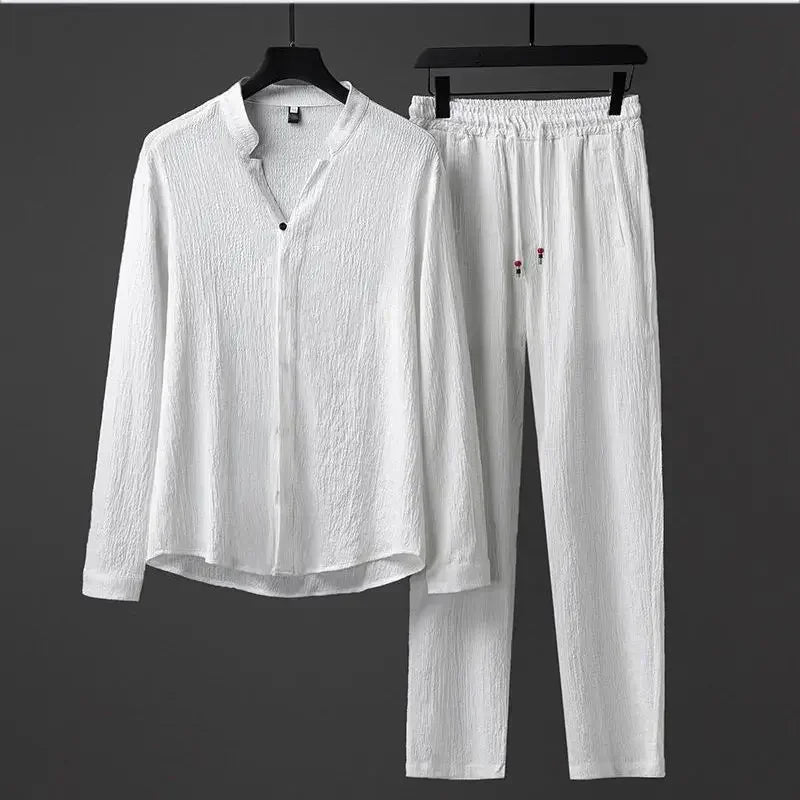 Vivnan Women's Linen Two Piece Set - Vonnera