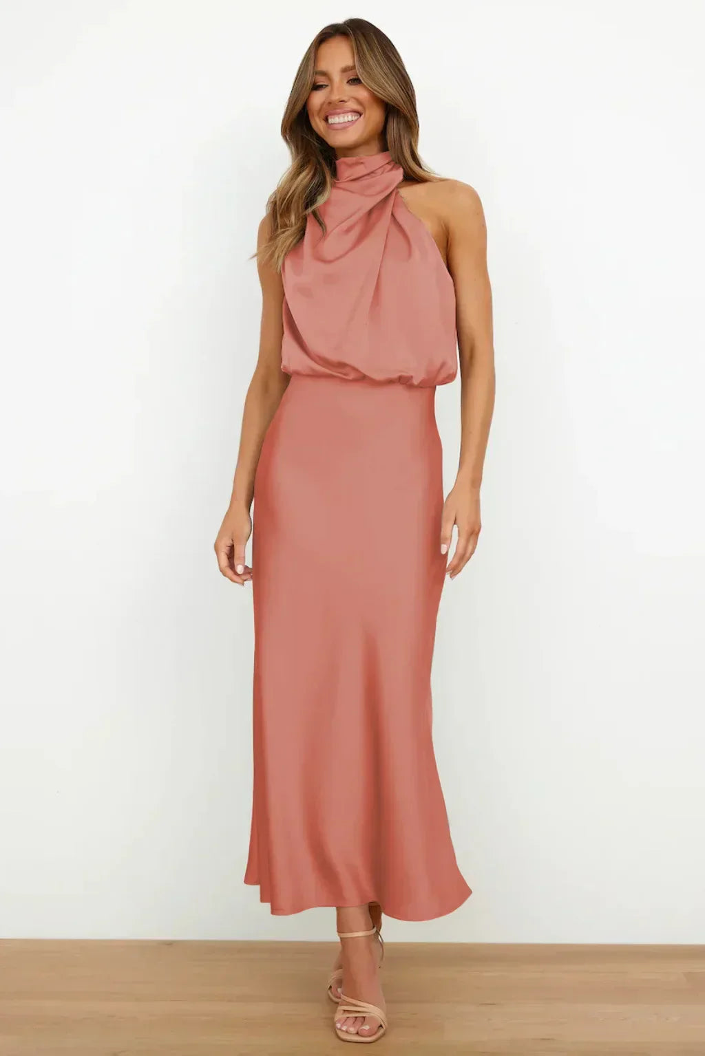 Women's Halter Evening Dress