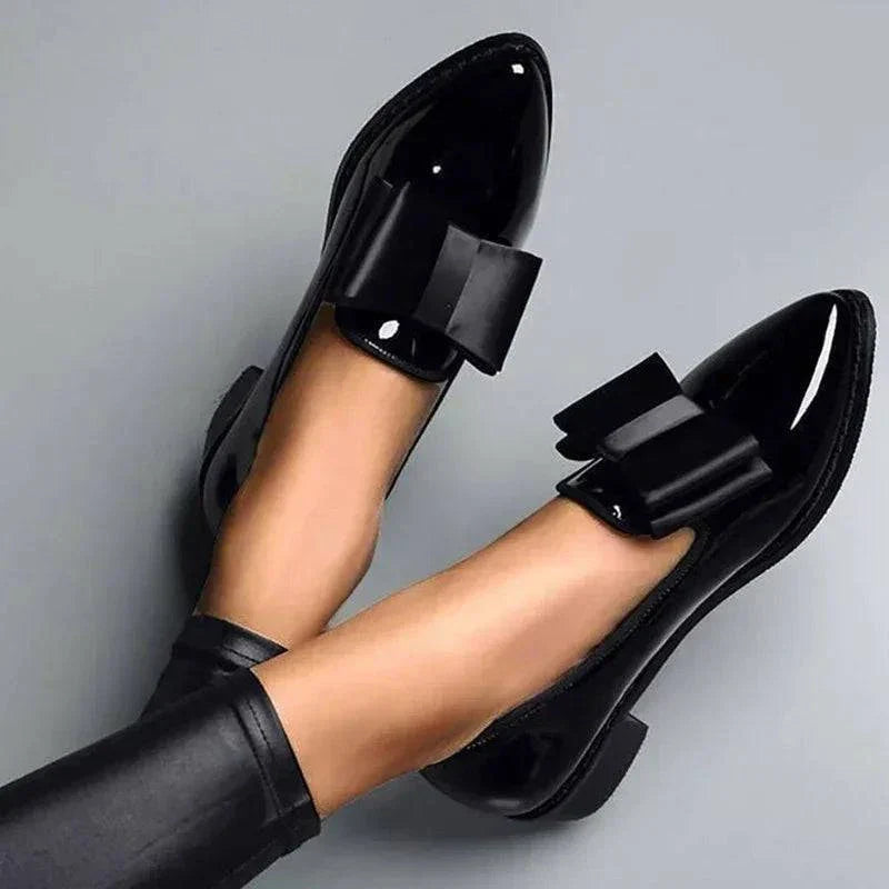 Women's Bow Tie Ballet Shoes - Vonnera