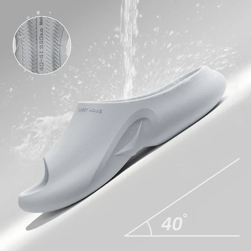 Men's Cushioned EVA Recovery Slides Comfort Sandals