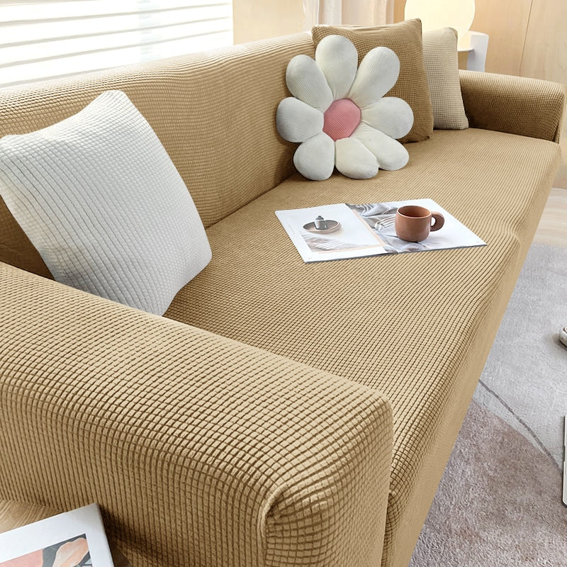 Stretch Sofa Slipcover Non-Slip Fabric Protector