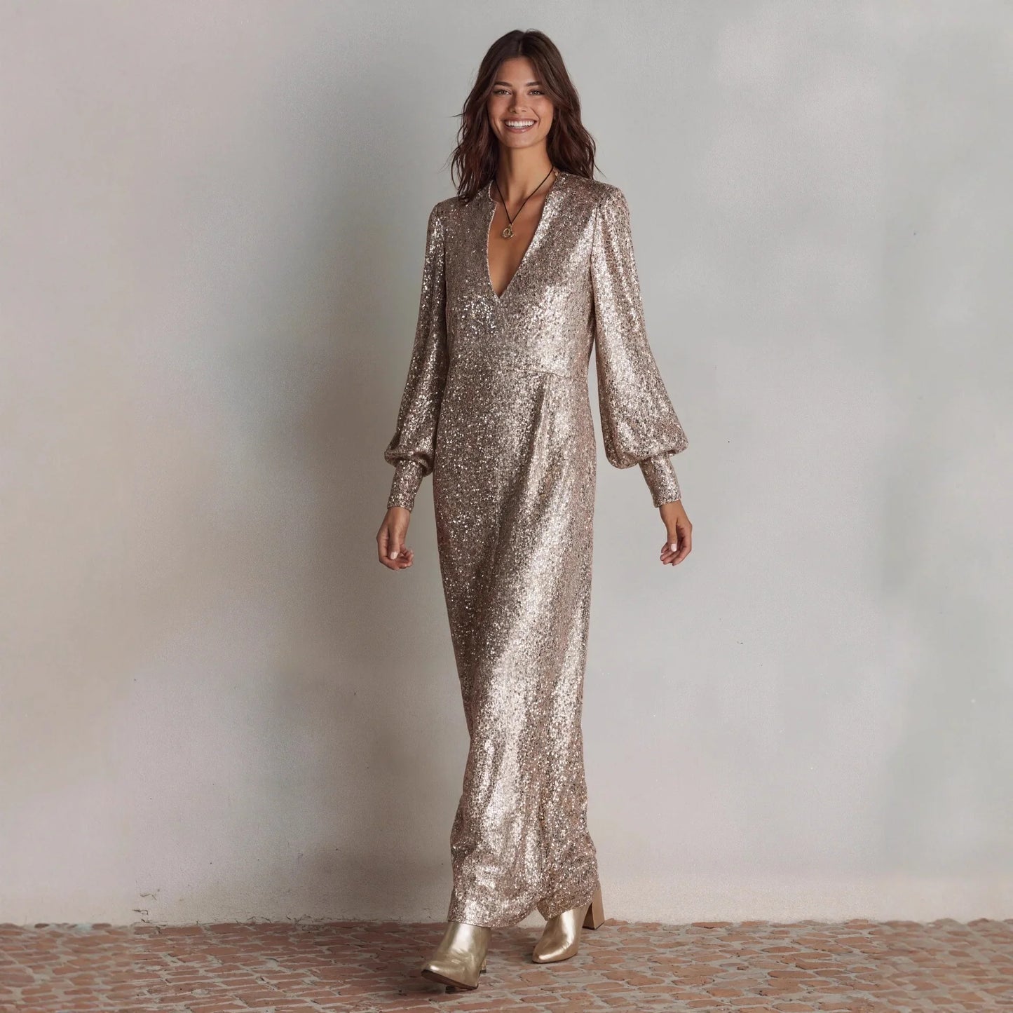 Women's Sequin Dress Sparkly Evening Wear