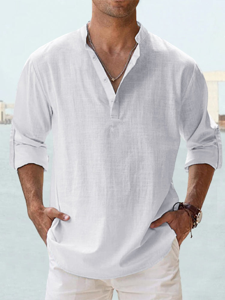 Men's Casual Breathable Shirt Relaxed Fit