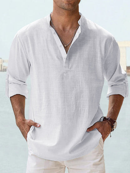 Men's Casual Breathable Shirt Relaxed Fit