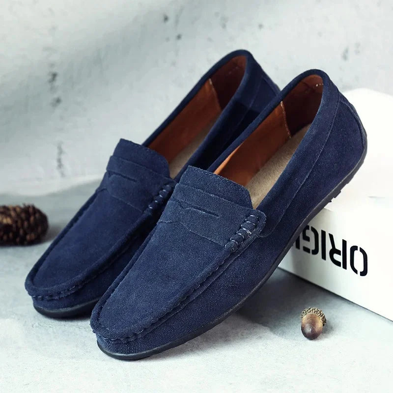 Men's Soft Leather Loafers Comfortable