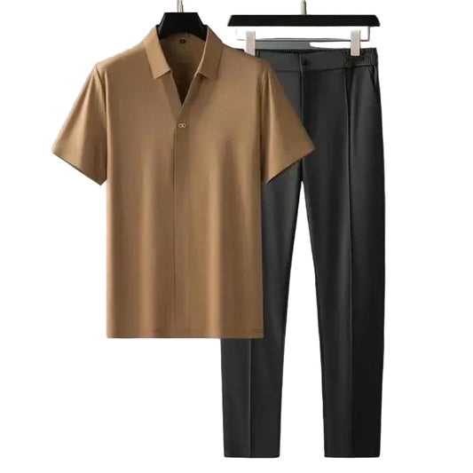 Men's Summer Polo Shirt Set - Vonnera