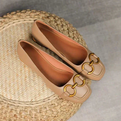 Women's Low Heel Cushioned Flat Sandals
