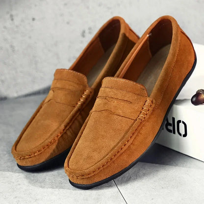 Men's Soft Leather Loafers Comfortable