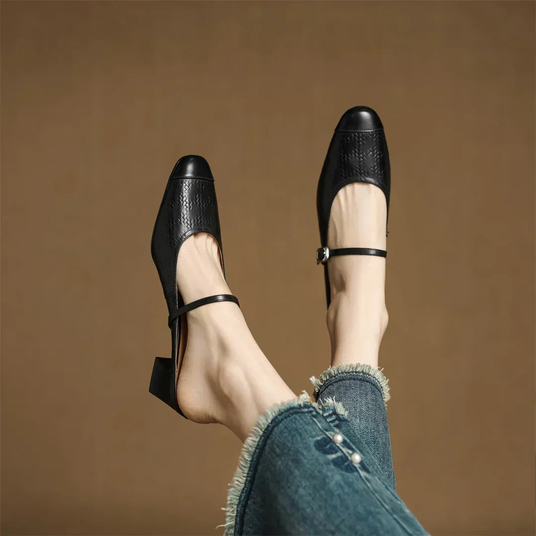 Margaux Women's Genuine Leather Mules