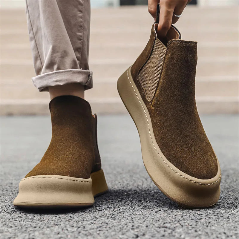 Men's Suede Chelsea Boot