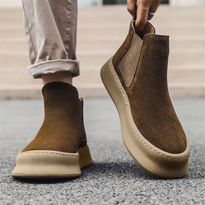 Men's Suede Chelsea Boot