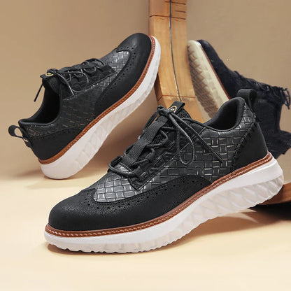 Windsor Mens Ridge Sneakers Comfortable Leather