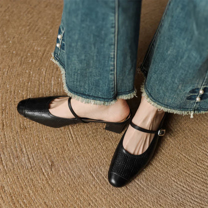 Margaux Women's Genuine Leather Mules