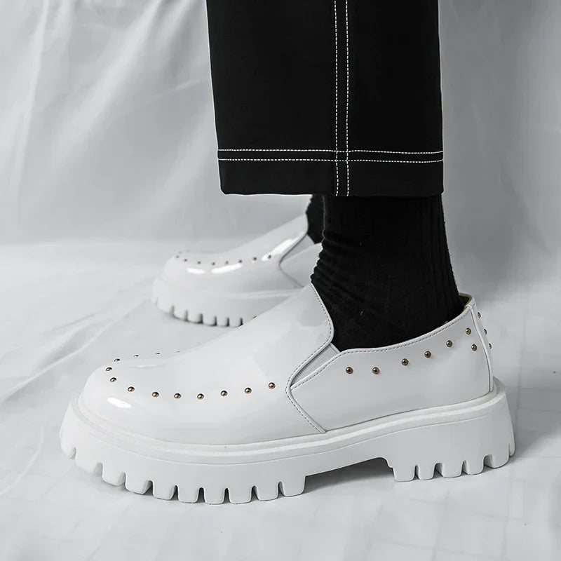 Henderson Mens Leather Wedding Dress Shoes