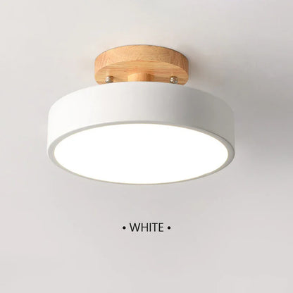 Vonnera Wooden Round Ceiling Light