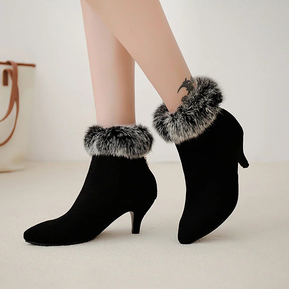 Women's Fur Ankle Boots