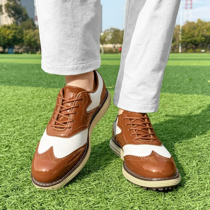 Men's Golf Shoes Leather Strathmore