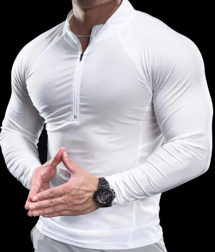 Men's Compression Half-Zip Shirt