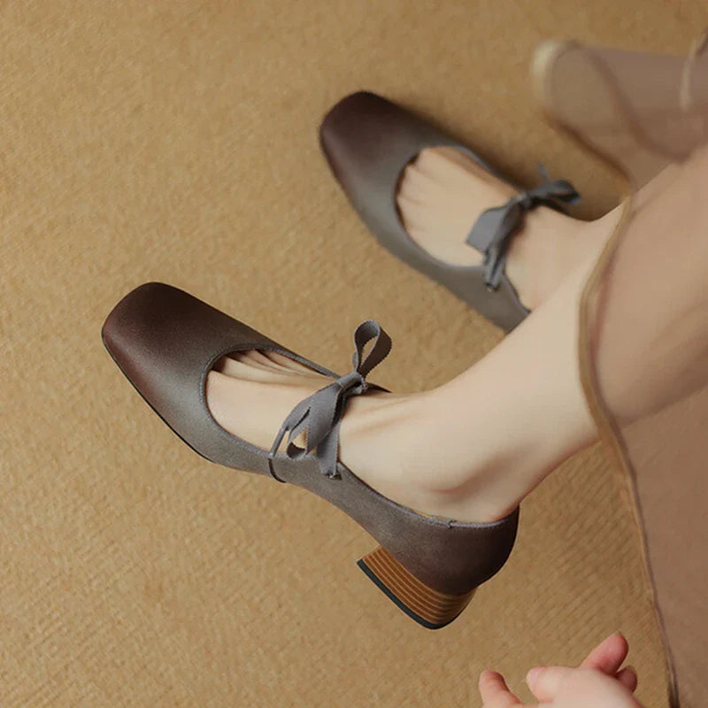 Priscilla Women's Genuine Leather Pumps - Vonnera