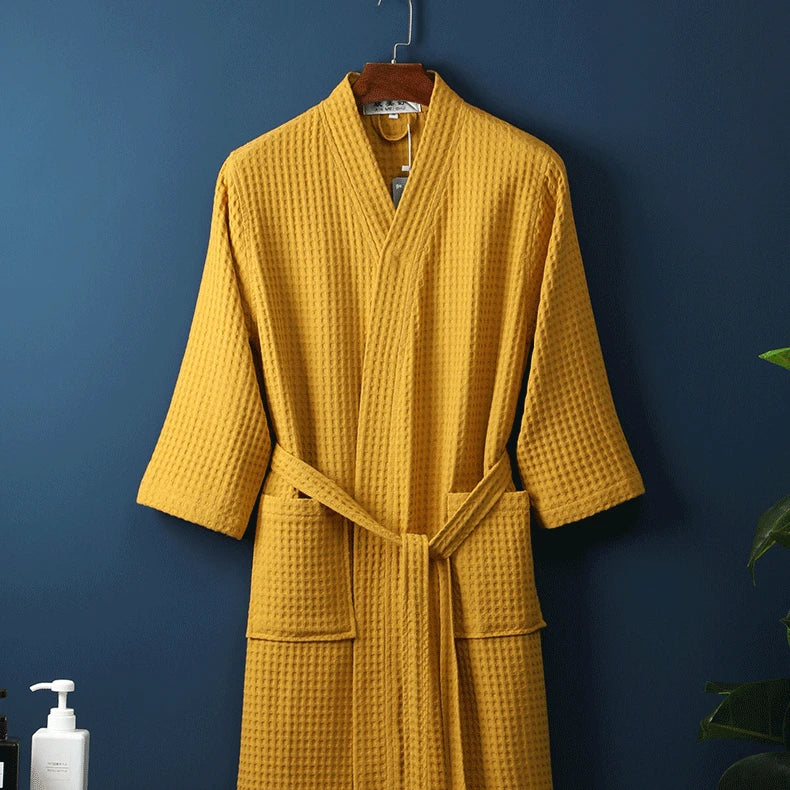 Women's Waffle Kimono Robe