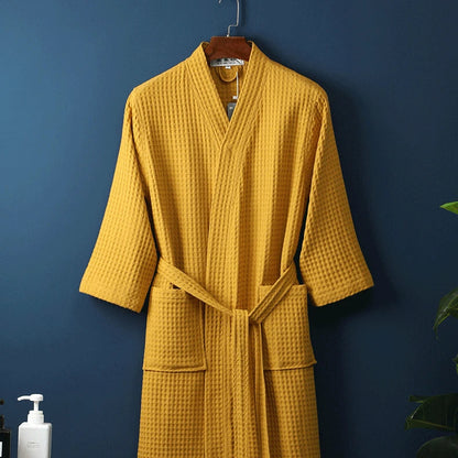 Women's Waffle Kimono Robe