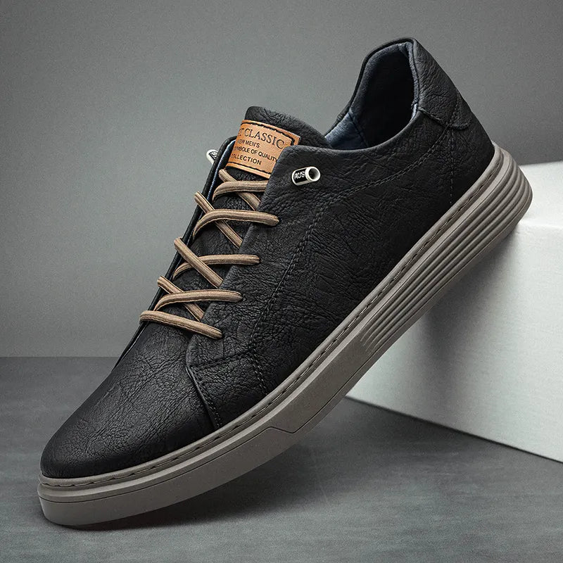 Men's Faux Leather Sneakers Milano