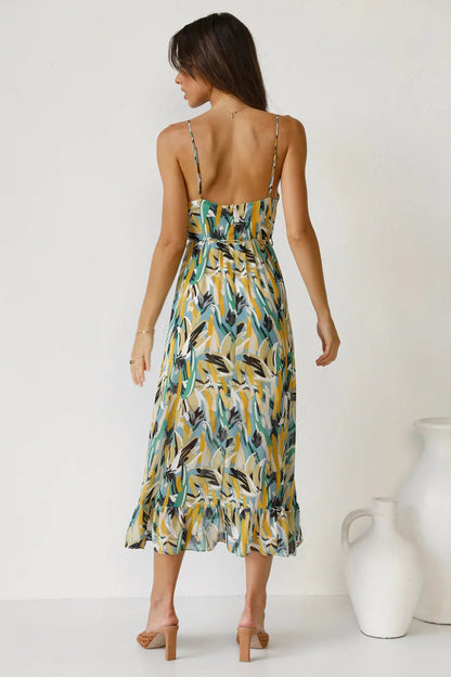 Women's Strappy Midi Dress