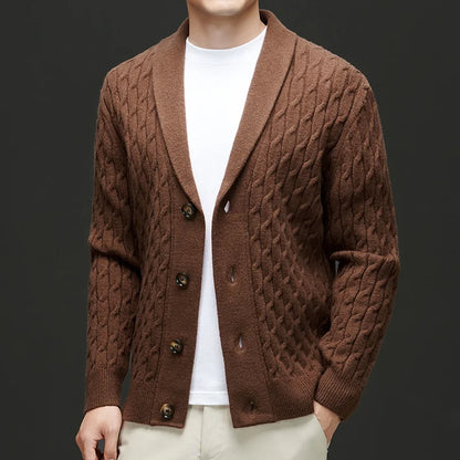 Womens Wool Blend Cardigan - Vonnera