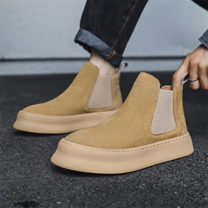 Men's Suede Chelsea Boot