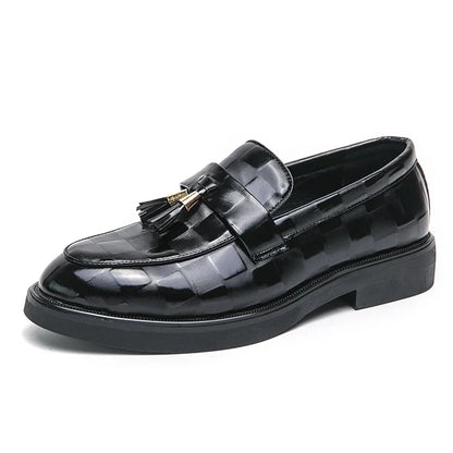 Hollis Men's Leather Formal Shoes Black