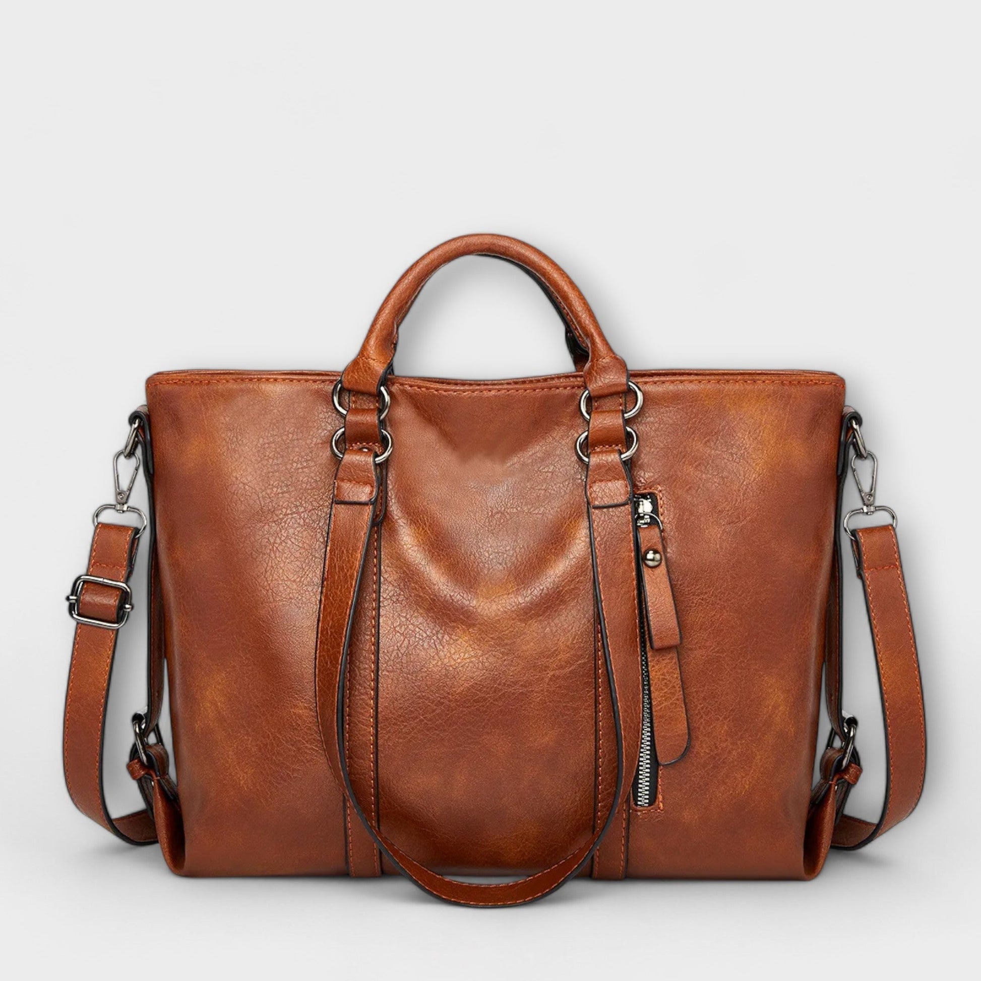 Women's Professional Leather Handbag - Vonnera