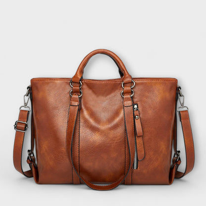 Women's Professional Leather Handbag - Vonnera
