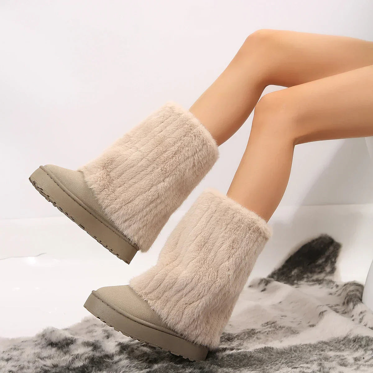 Women's Fur Boots