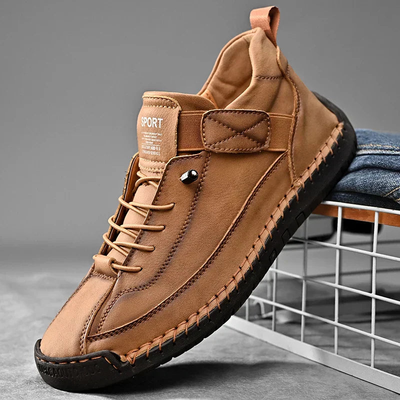 Men's Walking Sneakers Moc Stitching Durable Outsole Comfortable - Vonnera