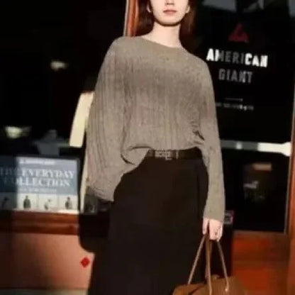 Women's Textured Pattern Sweater