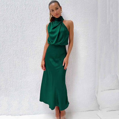 Women's Halter Evening Dress